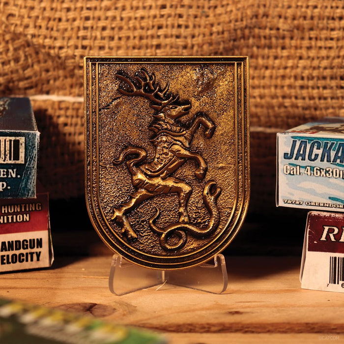 FaNaTtik Resident Evil 4 Salazar Family Insignia Sammlerstück Metall Medaillon