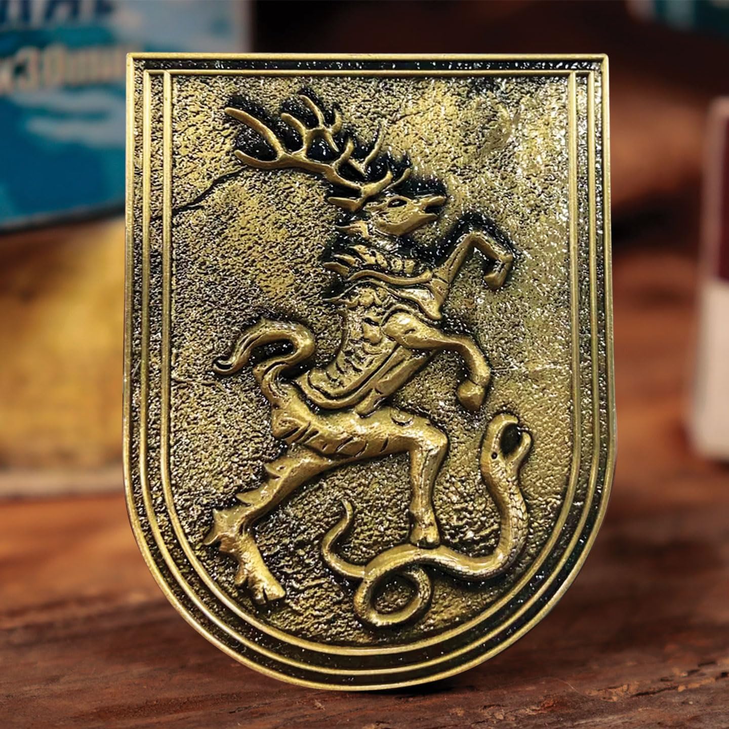 FaNaTtik Resident Evil 4 Salazar Family Insignia Sammlerstück Metall Medaillon