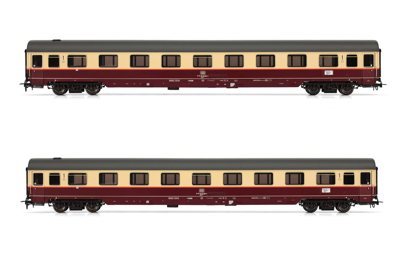 Db, 2-Unit Pack Avmz 111 In Rheingold 1983 Livery, Ep. Iv (They Complete The Packs Hr4346 And Hr4347)