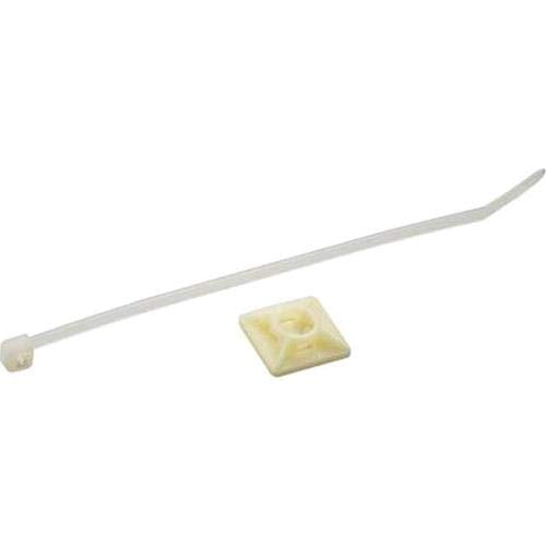 Kit 10 Fascette 180Mm + 10 Basi