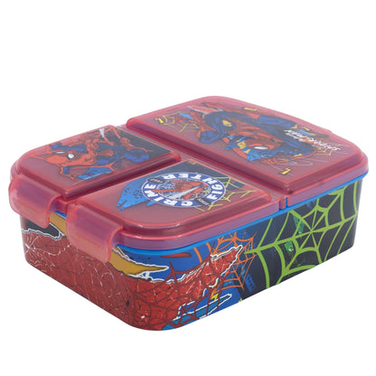 Stor - Multi Compartment Sandwich Box - Spidermann (83520)