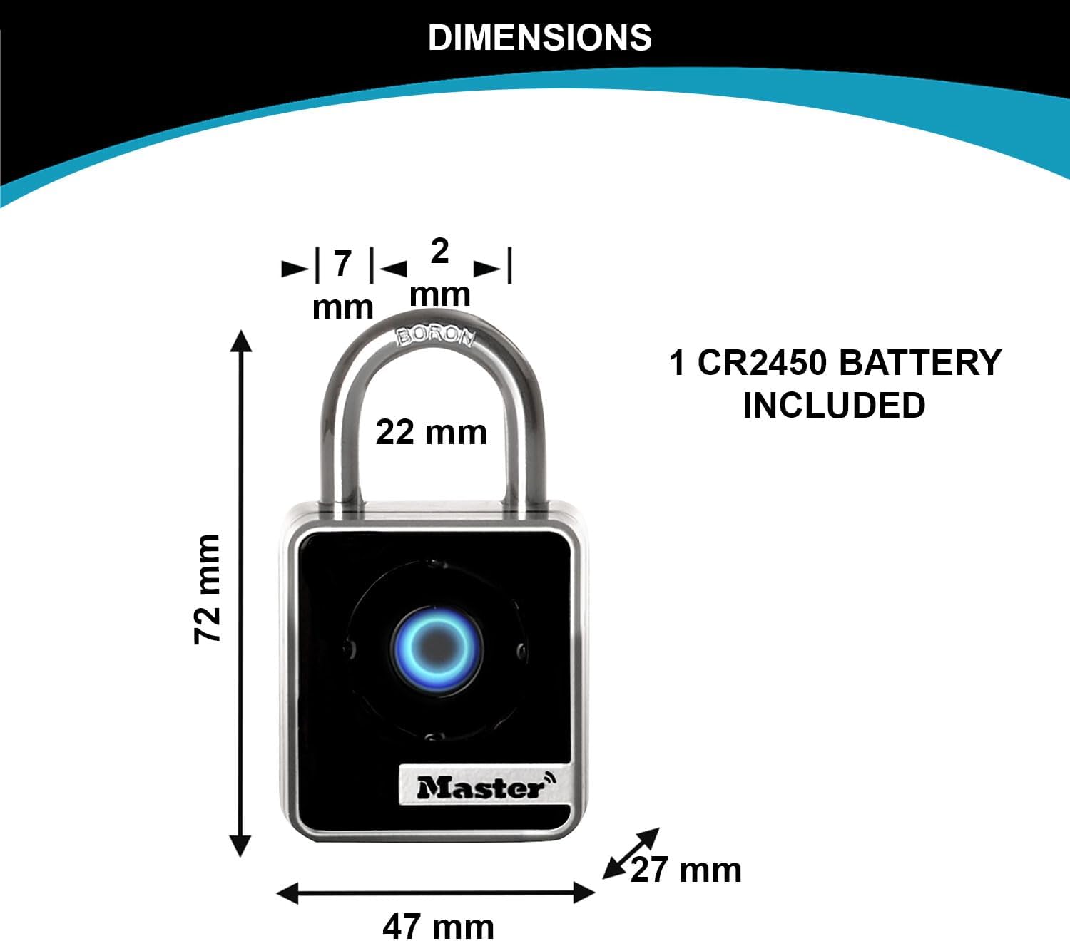 Master Lock Indoor Bluetooth Padlock