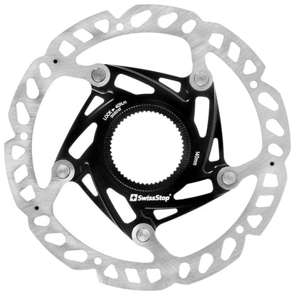 SwissStop Catalyst Race Center Lock Scheibenbremsen-Rotor, 140 mm