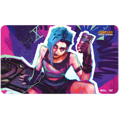 Origins Jinx Playmat: Riftbound League Of Legends