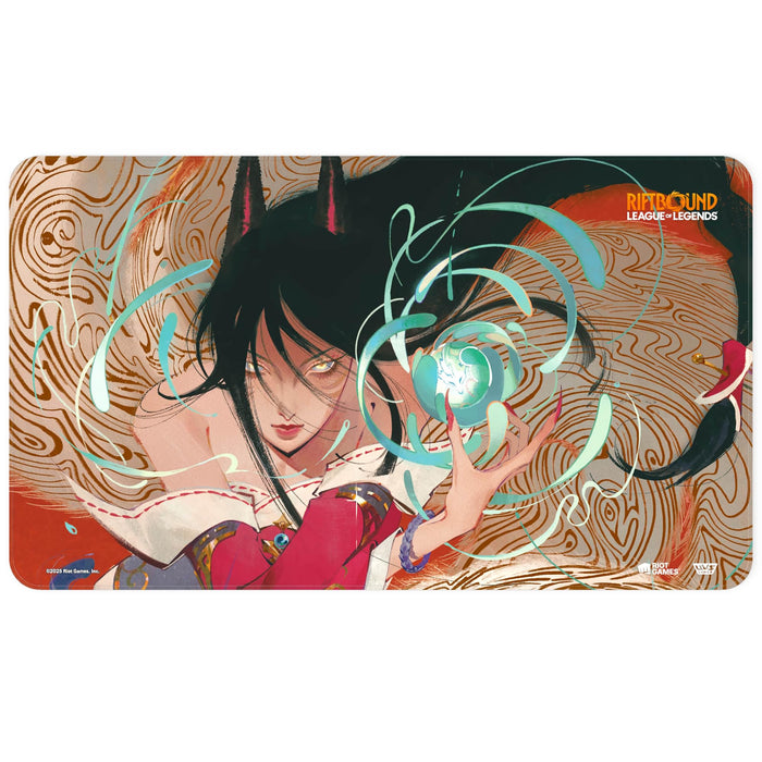 Origins Ahri Playmat: Riftbound League Of Legends