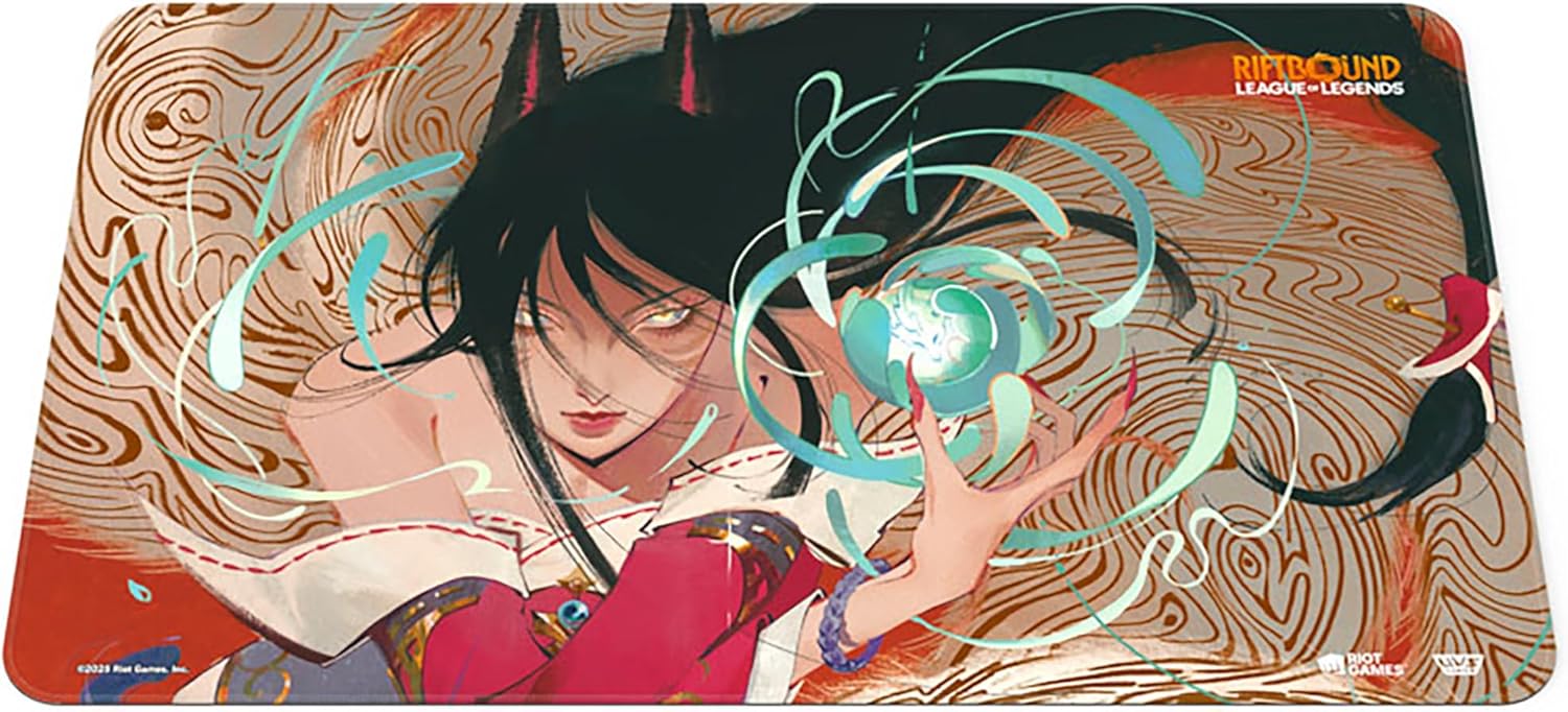 Origins Ahri Playmat: Riftbound League Of Legends