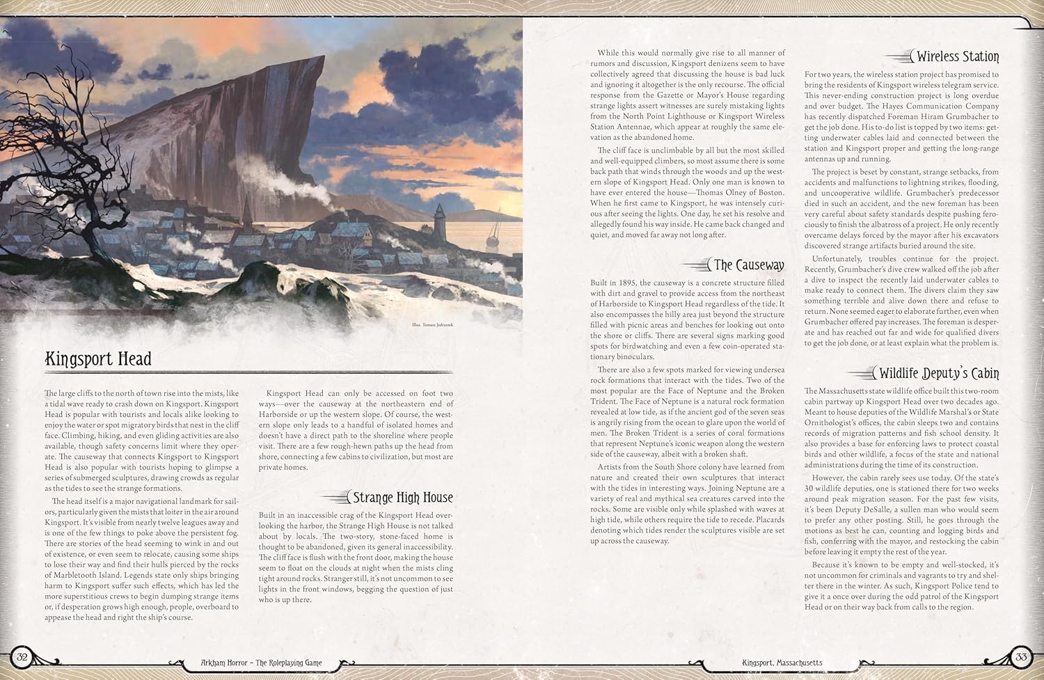 Arkham Horror Rpg: Dreams Of Kingsport