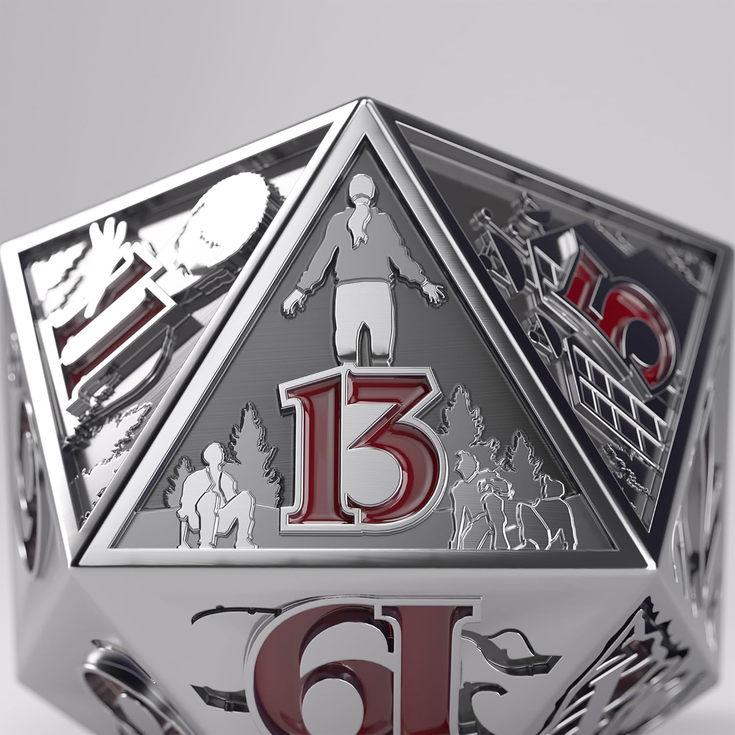 ggs50031ml - Premium Metal Dice D20 - Stranger Things - Hellfire Club