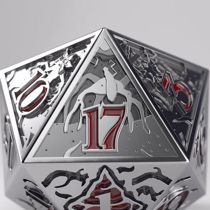 ggs50031ml - Premium Metal Dice D20 - Stranger Things - Hellfire Club