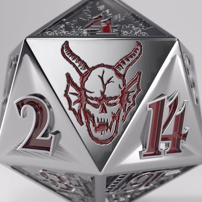 ggs50031ml - Premium Metal Dice D20 - Stranger Things - Hellfire Club