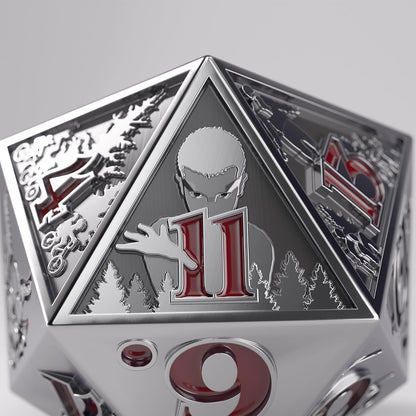 ggs50031ml - Premium Metal Dice D20 - Stranger Things - Hellfire Club
