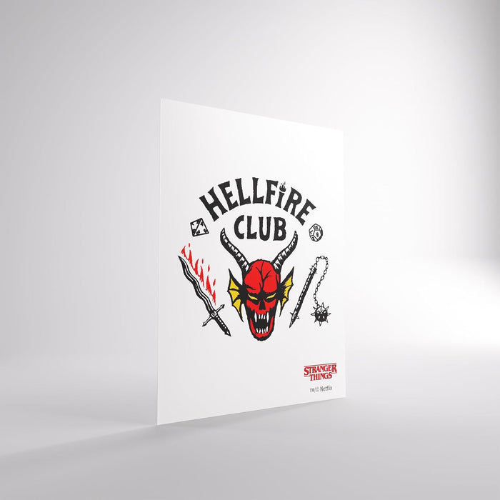 ggs15024ml- 50 Standard Size Sleeves - Stranger Things - Hellfire Club