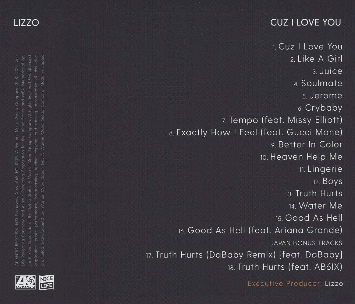 Lizzo - Cuz I Love You (Super Deluxe)