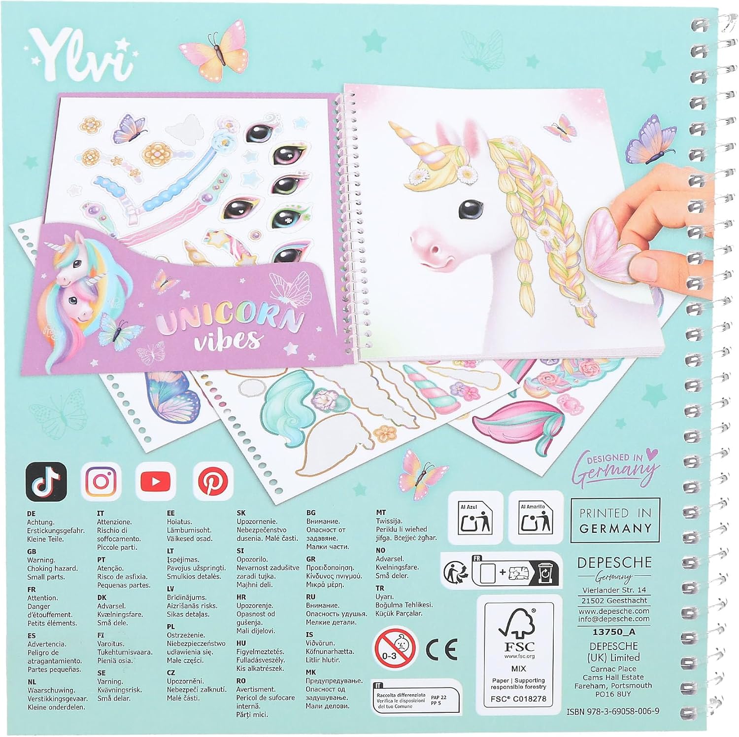 Ylvi - Create Your Special Unicorn Dress Me Up (413750)
