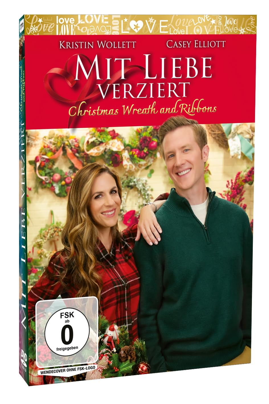 Mit Liebe verziert - Christmas Wreath and Ribbons