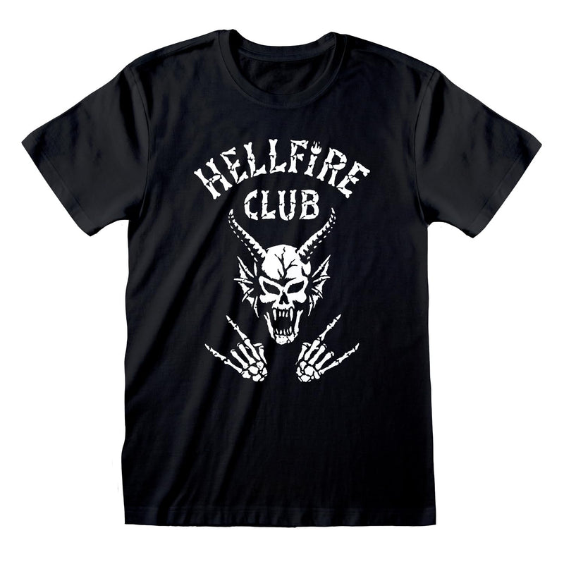 Stranger Things - HFC Skull (Unisex Blac
