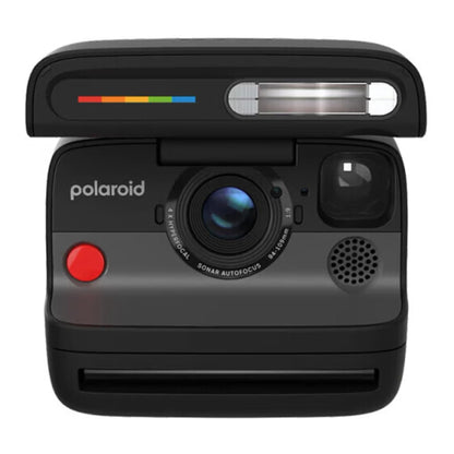 Polaroid Flip Instant Camera with Sonar Autofocus and Retro Design (Black