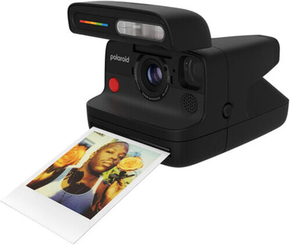 Polaroid Flip Instant Camera with Sonar Autofocus and Retro Design (Black