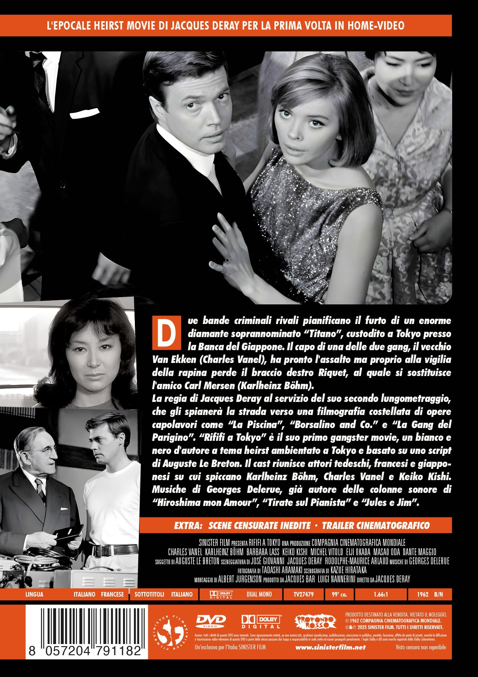 Rififi A Tokyo (Special Edition) (Restaurato In Hd) - (Italian Import)