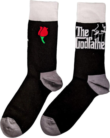 Ankle Socks # Uk Size 7 - 11 Unisex Black # Logo Gold