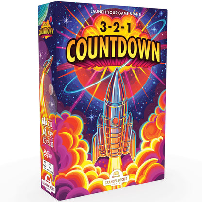 Grandpa Beck’s Games | 3-2-1 Countdown | Card Game | Ages 7+ | 2-8 Players | 15-30 Minutes Playing Time