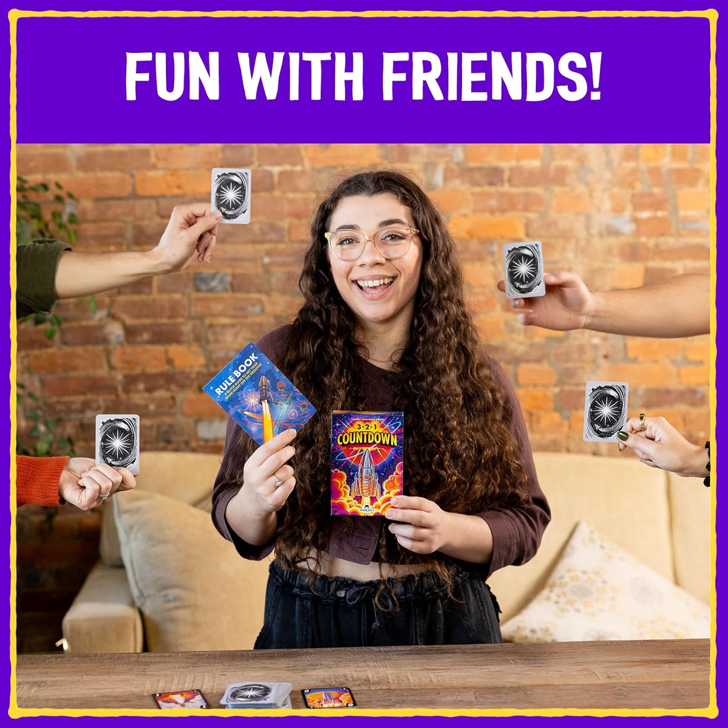 Grandpa Beck’s Games | 3-2-1 Countdown | Card Game | Ages 7+ | 2-8 Players | 15-30 Minutes Playing Time