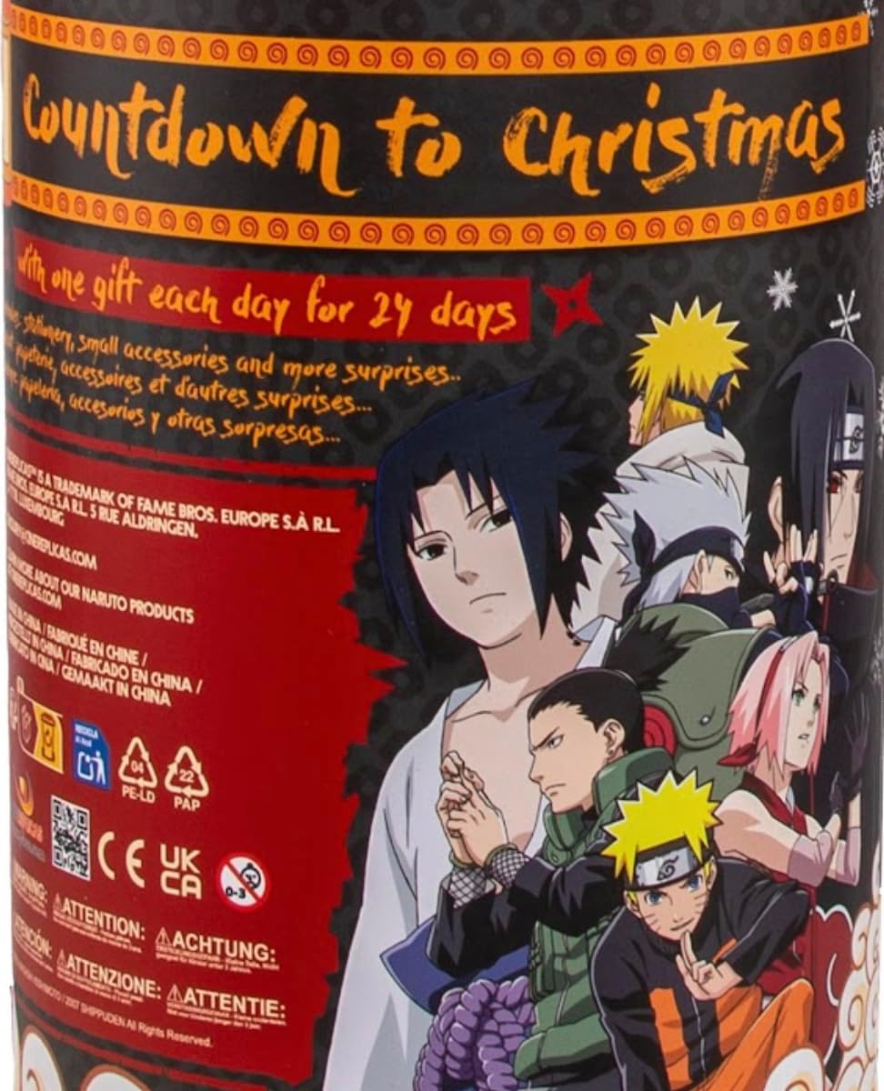 Naruto Advent Calendar Deluxe 2025