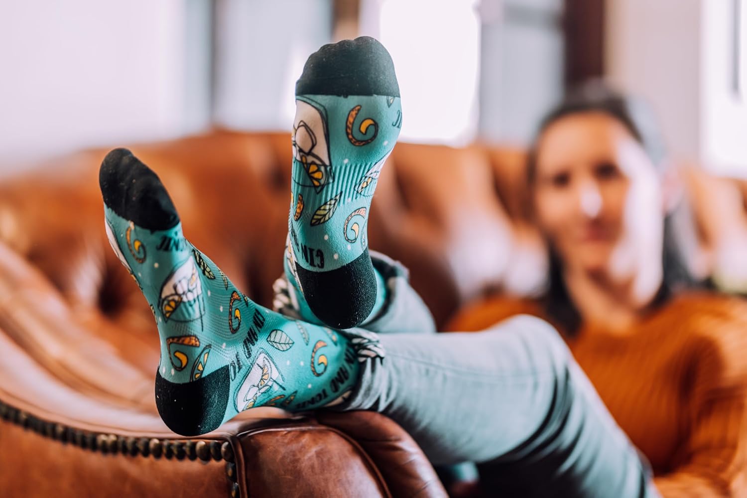 Gin & Tonic Crew Socks