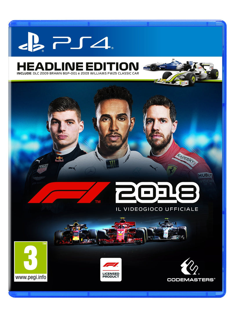 F1 2018 - Headline Edition - Playstation 4