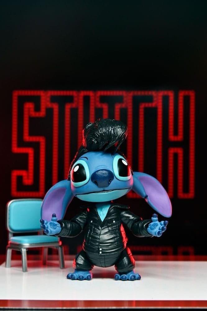 Ultimate Elvis Singer Stitch Version Figure 7cm Disney Lilo & Stitch