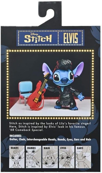 Ultimate Elvis Singer Stitch Version Figure 7cm Disney Lilo & Stitch