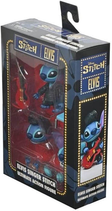 Ultimate Elvis Singer Stitch Version Figure 7cm Disney Lilo & Stitch