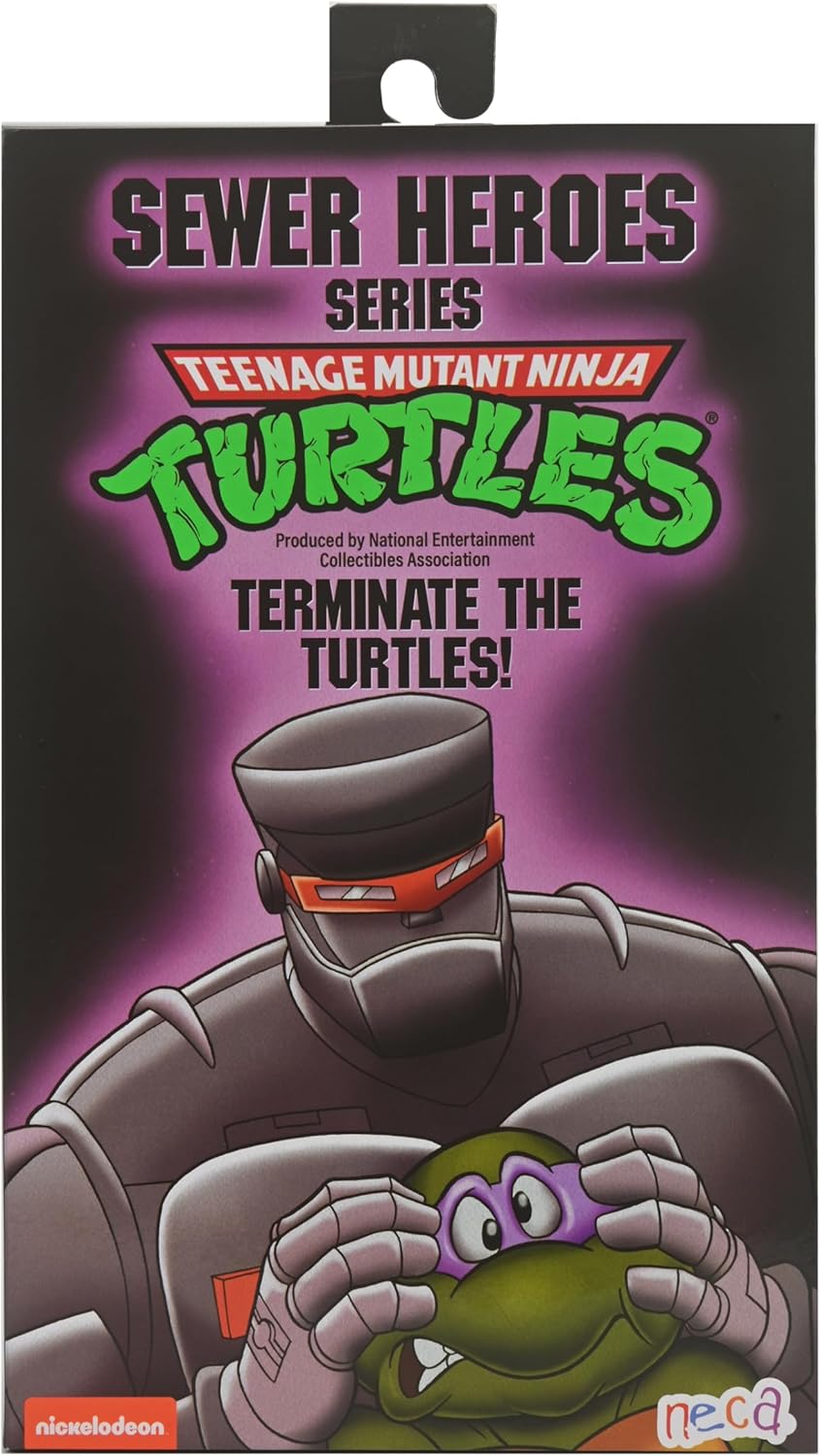 NECA Teenage Mutant Ninja Turtles (Cartoon) -1:7 Scale Collectible Action Figure, Ultimate Evil Rex-1