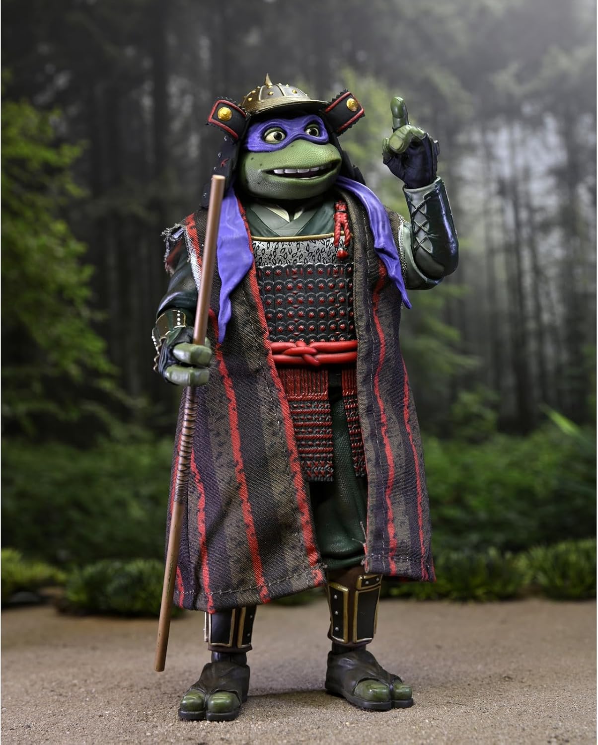 NECA Teenage Mutant Ninja Turtles 3 (Movie) - Turtles in Time- 1:7 Scale Collectible Action Figures, Donatello & Raphael 2-Pack