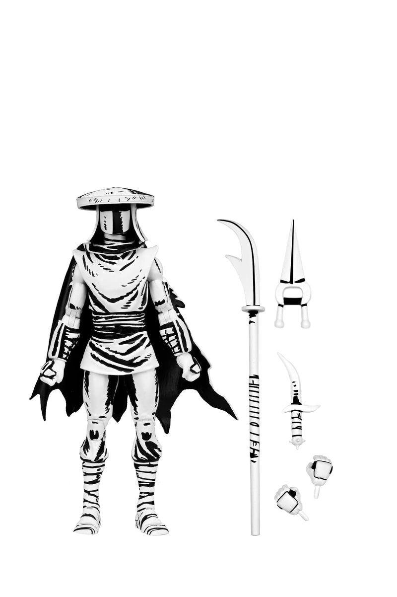 Elite Guard Black & White Version Scale Action Figur 18 cm Teenage Mutant Ninja Turtles Mirage Comics