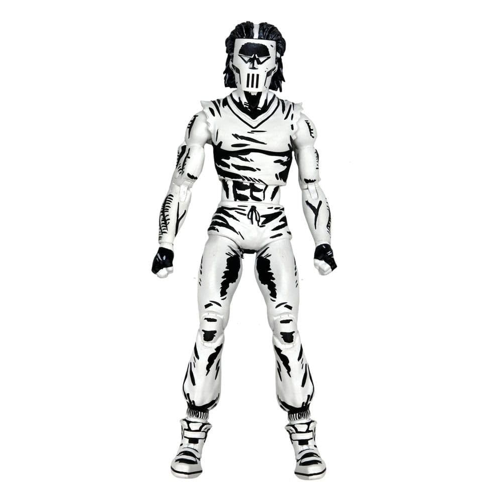 NECA Teenage Mutant Ninja Turtles (Mirage Comics) 1:7 Scale Collectible Action Figure, Casey Jones Black & White Figure