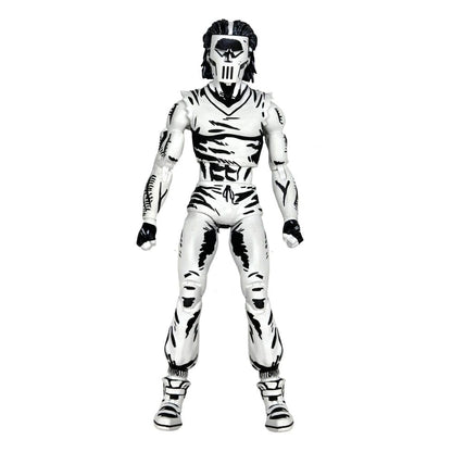 NECA Teenage Mutant Ninja Turtles (Mirage Comics) 1:7 Scale Collectible Action Figure, Casey Jones Black & White Figure