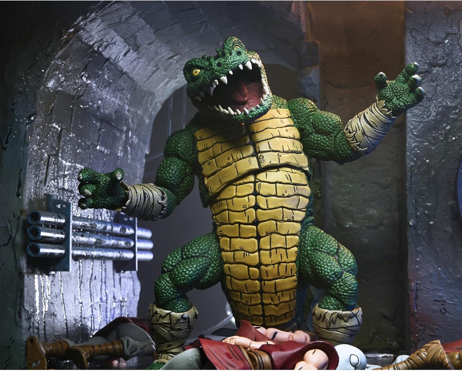 Leatherhead Deluxe Scale Action Figure 22cm Teenage Mutant Ninja Turtles Mirage Comics