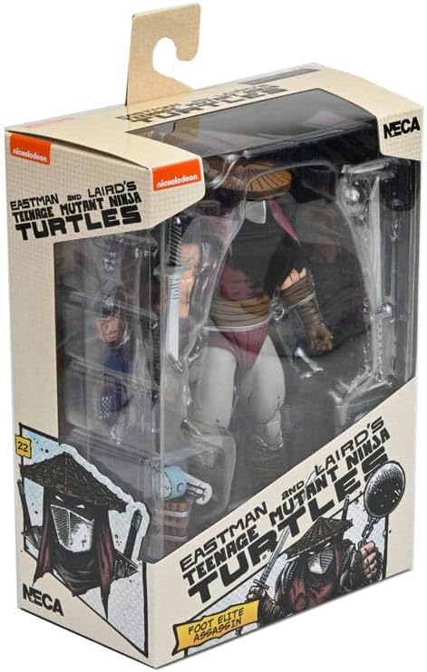 Foot Elite Assassin Scale Action Figure 18cm Teenage Mutant Ninja Turtles Mirage Comics