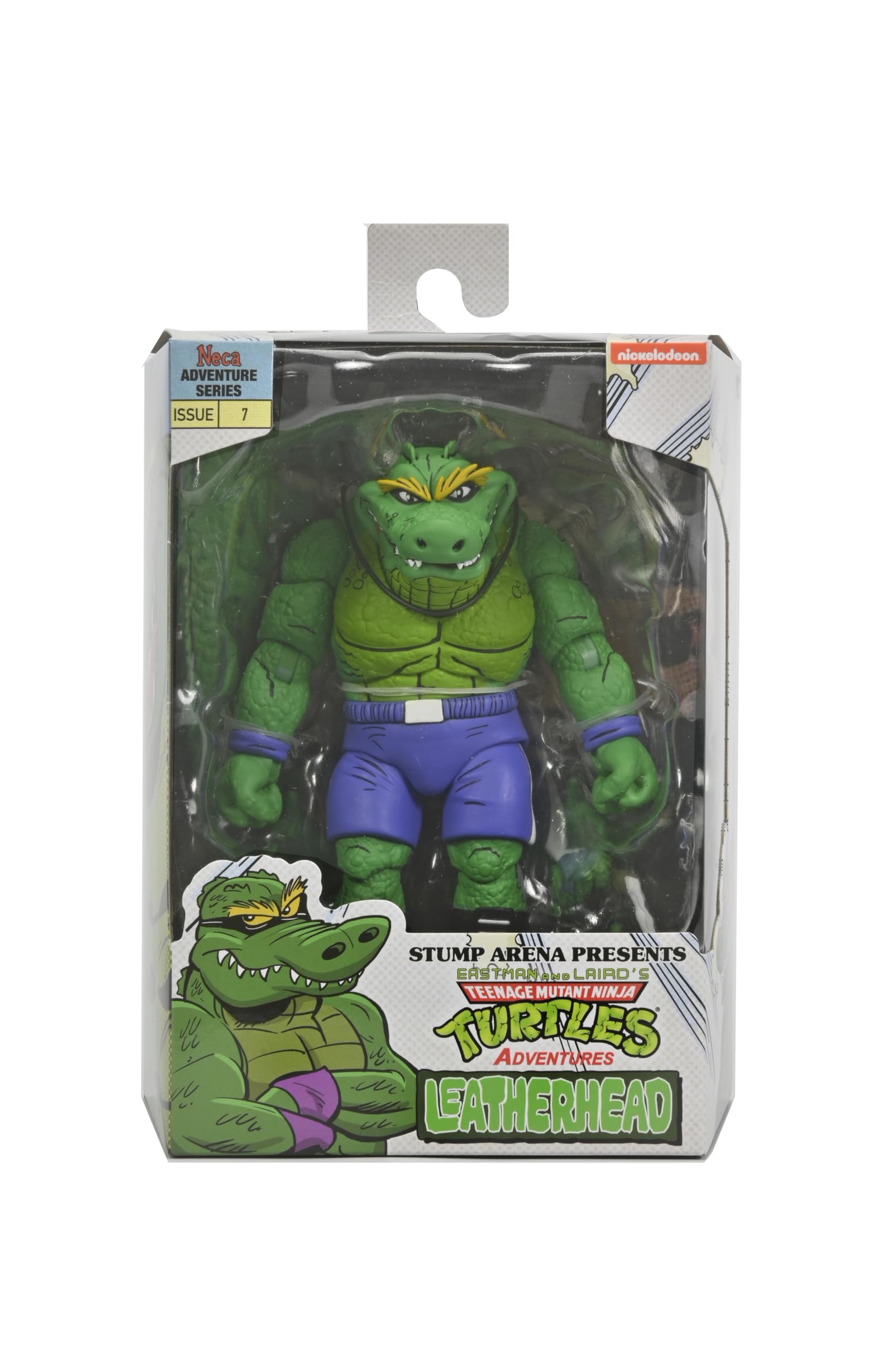Neca : Teenage Mutant Ninja Turtles Archie Comics Stump Wrestling Leatherhead