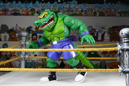 Neca : Teenage Mutant Ninja Turtles Archie Comics Stump Wrestling Leatherhead