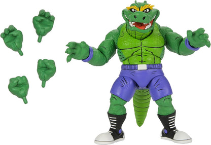 Neca : Teenage Mutant Ninja Turtles Archie Comics Stump Wrestling Leatherhead
