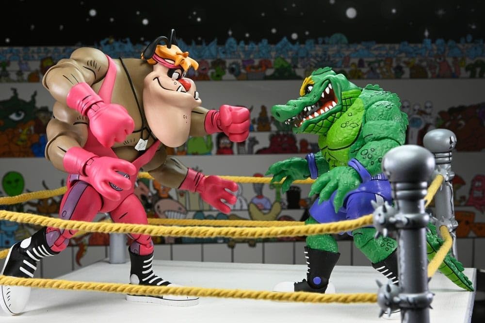 NECA Stump Arena TMNT Adventures Cryin' Houn'