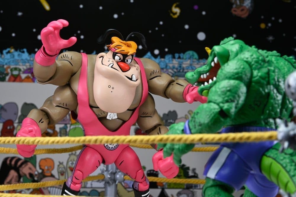 NECA Stump Arena TMNT Adventures Cryin' Houn'