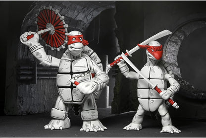 Teenage Mutant Ninja Turtles Black and White First Turtles 7" Action Figures, Set of 2
