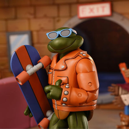 Punk Leonardo and Punk Raphael Set 2 Scale Action Figures 18cm Teenage Mutant Ninja Turtles Cartoon