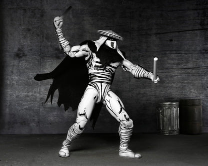 NECA Official Teenage Mutant Ninja Turtles (Mirage Comics) - 7" Scale Action Figure - Foot Assassin Black and White