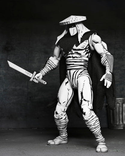 NECA Official Teenage Mutant Ninja Turtles (Mirage Comics) - 7" Scale Action Figure - Foot Assassin Black and White