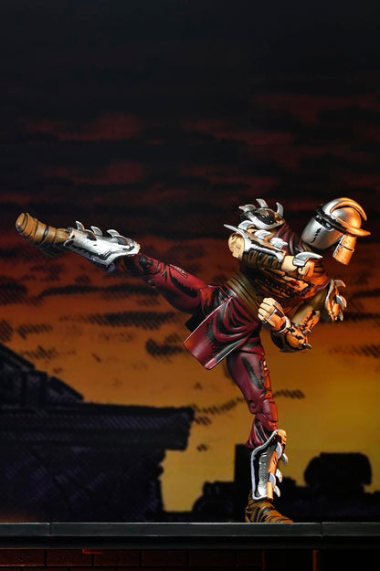 NECA Teenage Mutant Ninja Turtles Mirage Comics Battle Damaged Shredder 7 inch Action Figure