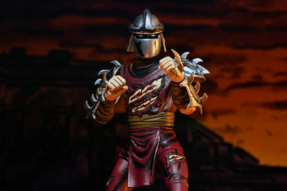 NECA Teenage Mutant Ninja Turtles Mirage Comics Battle Damaged Shredder 7 inch Action Figure